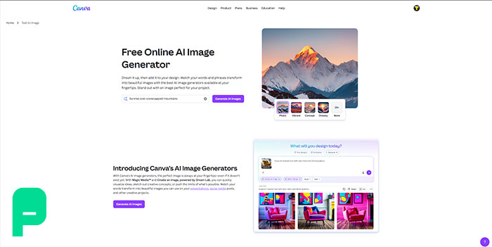Canva image generator