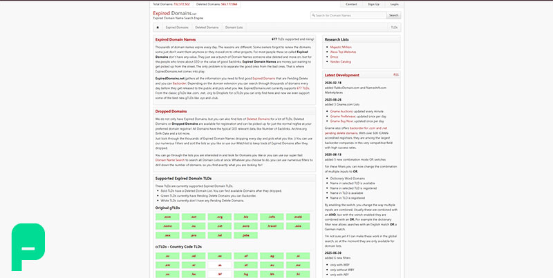 Find Expired Domains